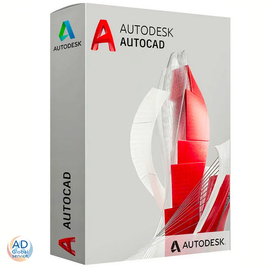 Autodesk AutoCad 2024 - 2025 Licenza 1 Anno 3 Dispositivi PC (Windows / MacOS)