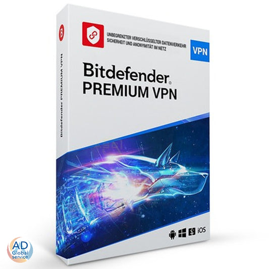 Bitdefender Premium VPN 2024 10 Dispositivi 1 Anno ( Windows / Mac / Android / iOS )