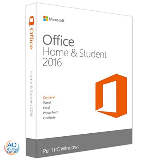 Microsoft Office 2016 Home and Student 32 / 64 bit (Windows)