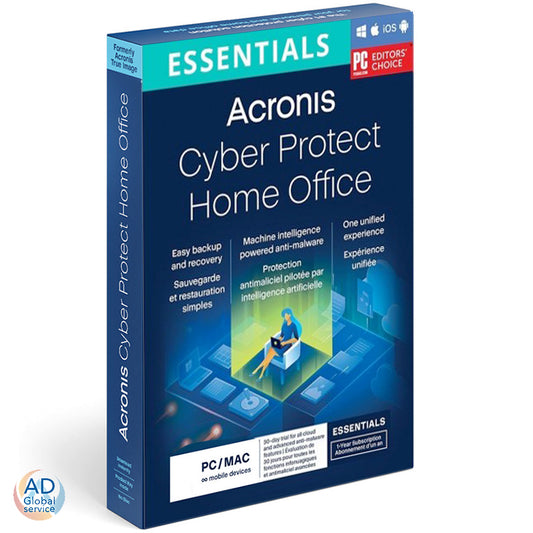 Acronis Cyber Protect Home Office Essential 1 Anno (Windows / MacOS)