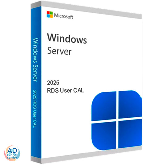 Microsoft Windows Server 2025 - RDS USER CALS (Remote Desktop)