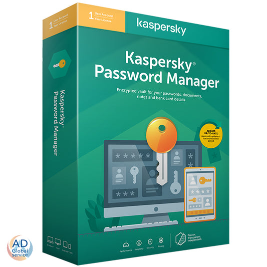 Kaspersky Password Manager 2025 1 Dispositivo 1 Anno (Windows / MacOS / Android / iOS)