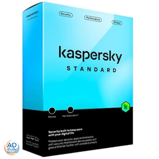 Kaspersky Standard Antivirus 2025 Multi Dispositivo (Windows / MacOS / Android)