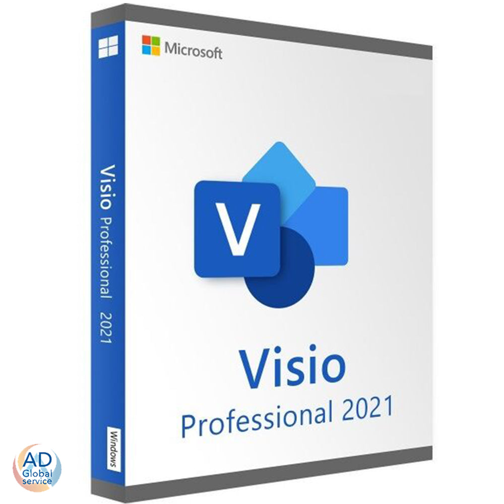 Microsoft Visio 2021 Professional 32 / 64 bit (1 Dispositivo PC Windows)