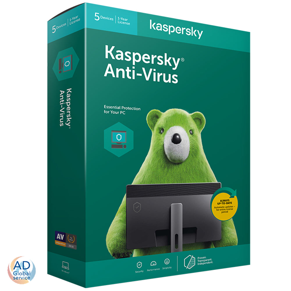 Kaspersky Antivirus 2023 Multi Device PC 1 / 2 Anni (Windows)