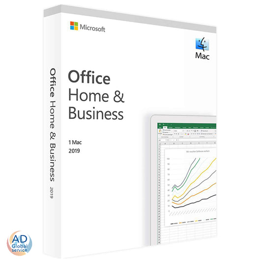 Microsoft Office 2019 Home & Business 32 / 64 bit (Mac)