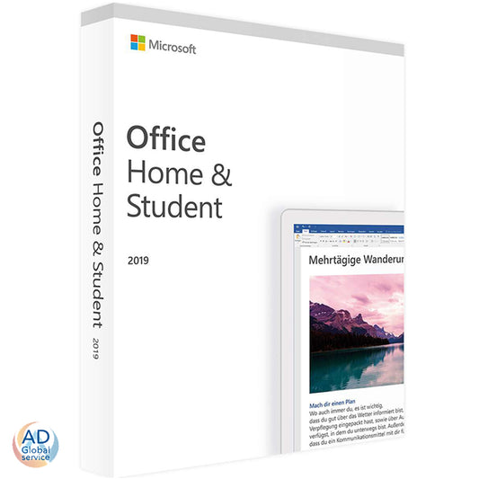 Microsoft Office 2019 Home & Student 32 / 64 bit (Windows)