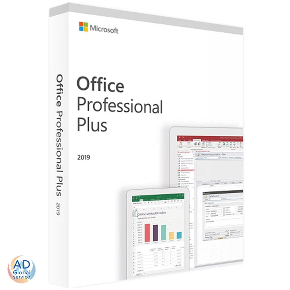 Microsoft Office 2019 Professional Plus 5 PC Dispositivi 32 / 64 bit (Windows)