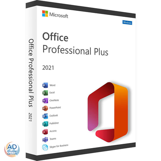 Microsoft Office 2021 Professional Plus 5 Dispositivi Pc 32 / 64 bit (Windows)