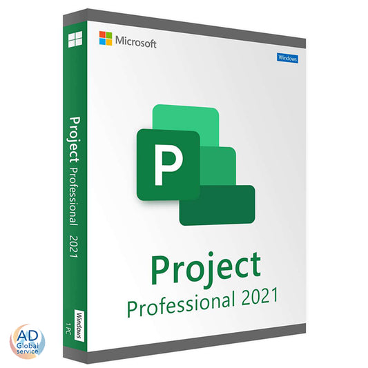 Microsoft Project 2021 Professional 32 / 64 bit (1 Dispositivo PC Windows)