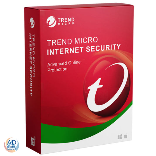 Trend Micro Internet Security 2024 Multi Dispositivo 1 / 2 / 3 Anni (Windows)