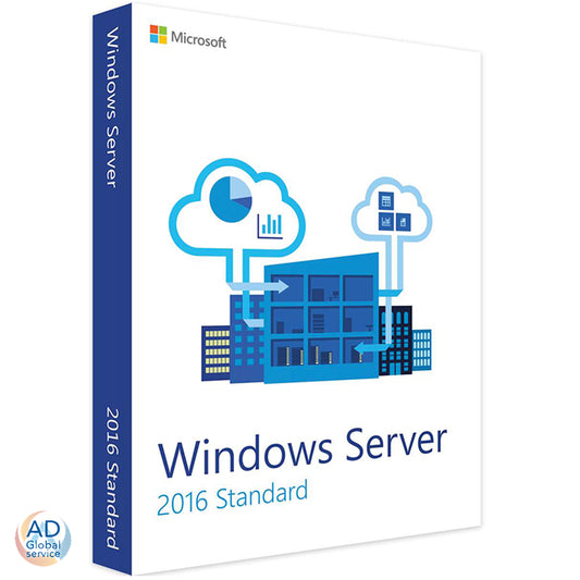 Microsoft Windows Server 2016 Standard 32 / 64 bit